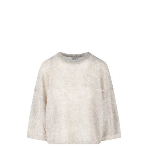 NUDE Pullover Paillettes Sweater Neutrals