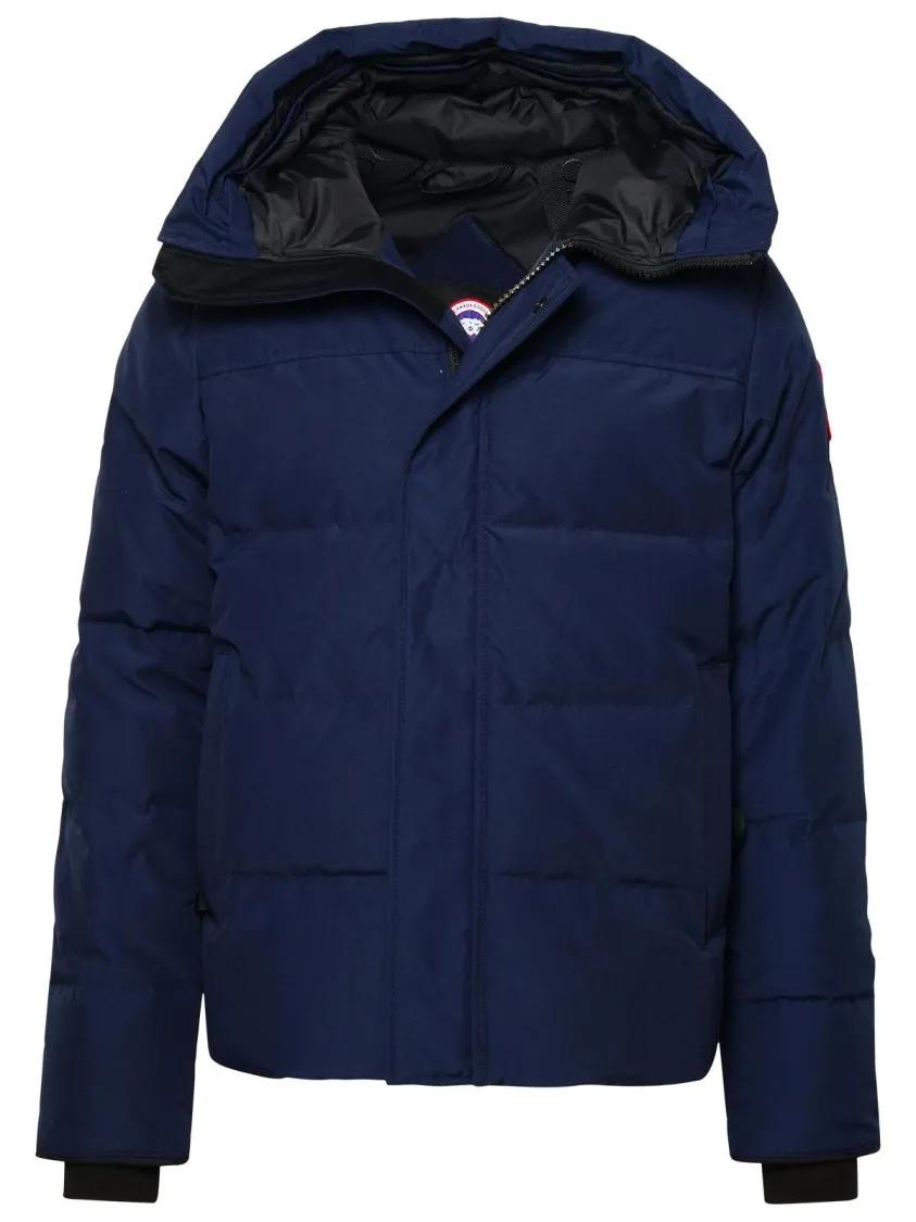 Canada Goose - Macmillan%27 Blue Cotton Blend Parka - Größe XL - blau