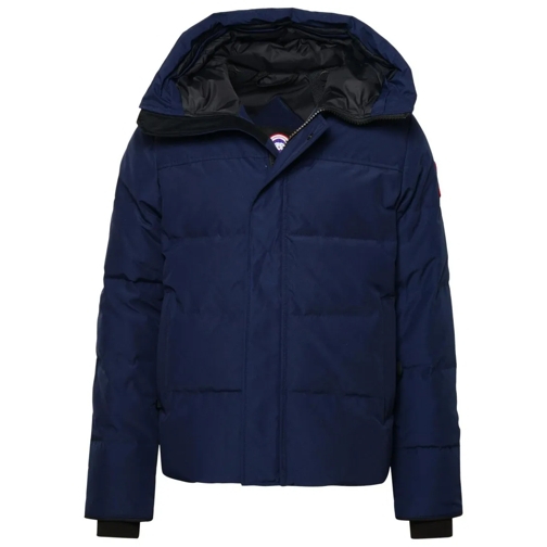 Canada Goose Macmillan' Blue Cotton Blend Parka Blue Manteaux Parka