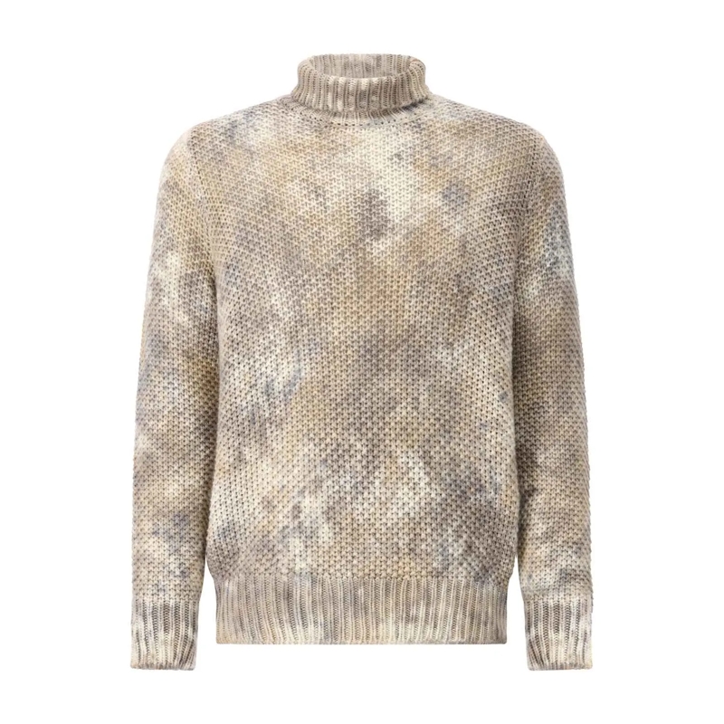 CALIBAN Trui Rollkragenpullover aus Wolle & Kaschmir Beige