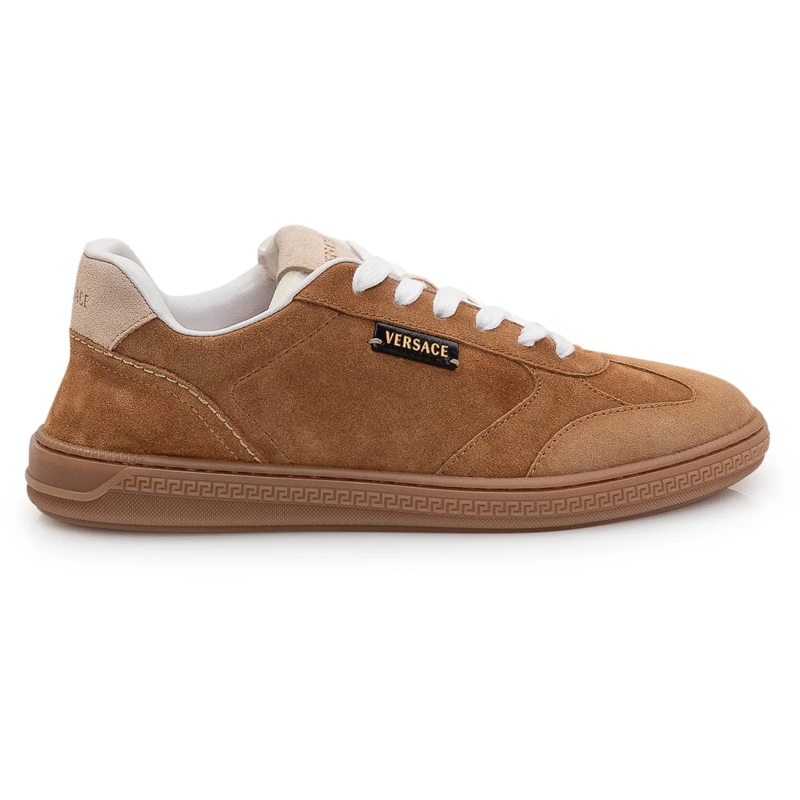 Versace Low-Top-Sneaker Sneakers Greca Court beige