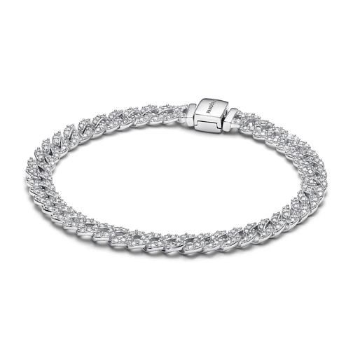Pandora Armband Sterling silver pavé bracelet withcubic zirconia Clear (Image 2)