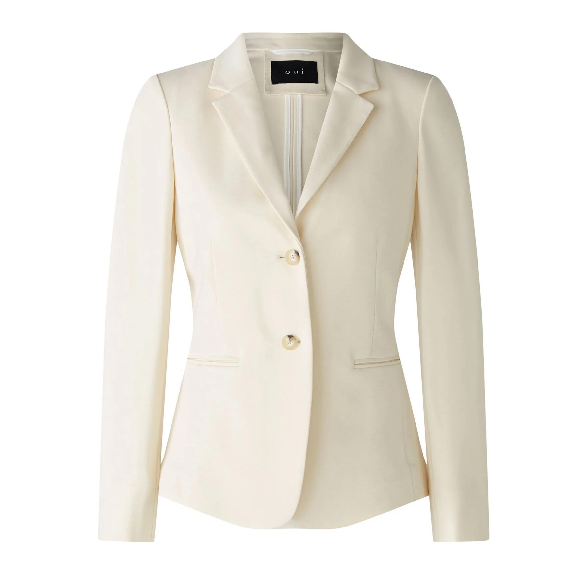 Thumbnail - Oui - Blazer CLOYEE - Größe 36 DAMEN - creme