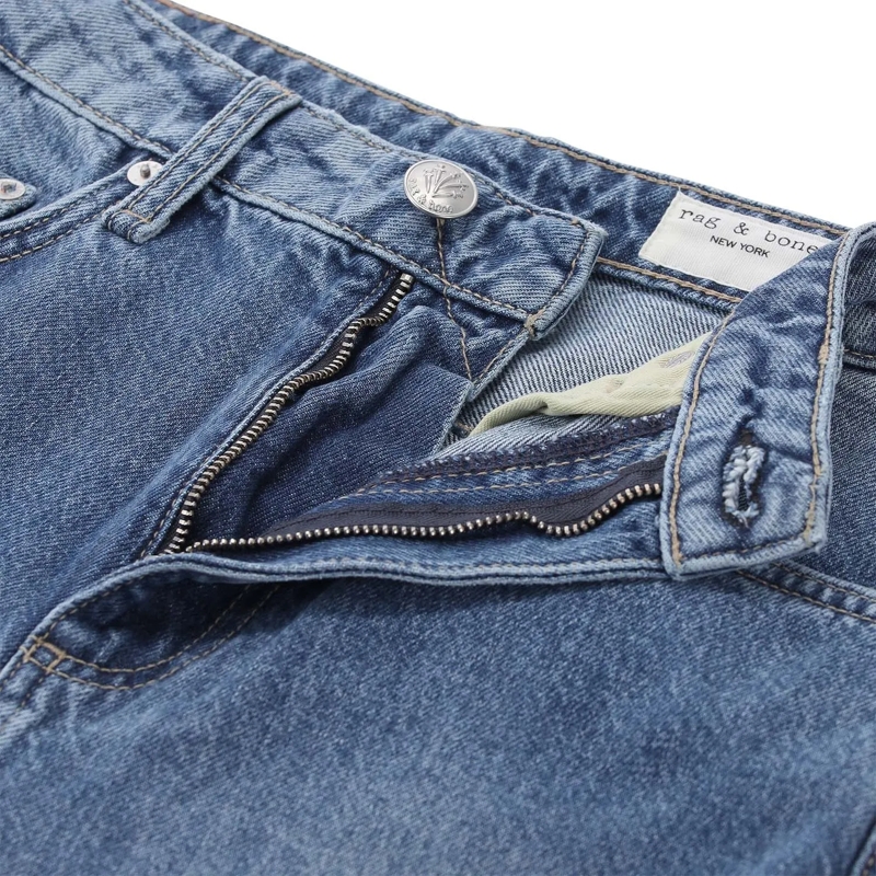 Rag & Bone Jeans High-Waisted Jeans Blue(Image 7)