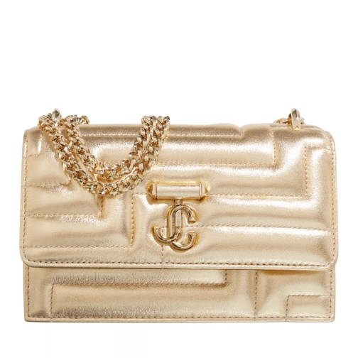 Jimmy Choo Avenue Metallic Nappa Mini Bag Gold Crossbody Bag