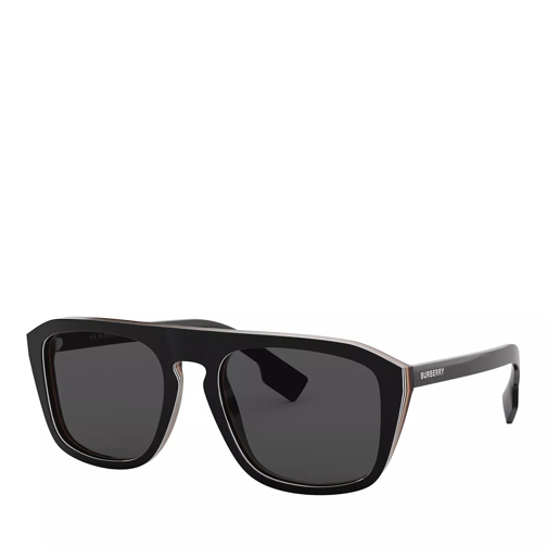 Burberry 0BE4286 CHECK MULTILAYER BLACK Sonnenbrille
