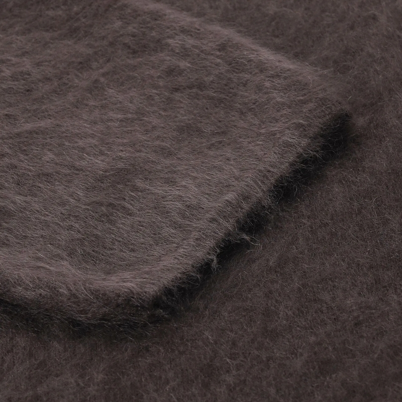 Sminfinity Pullover Kurzarmpullover aus Kaschmir braun(Image 4)