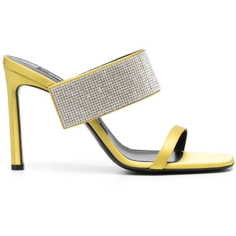 sergio rossi Sandalen Sandals Chartreuse grün