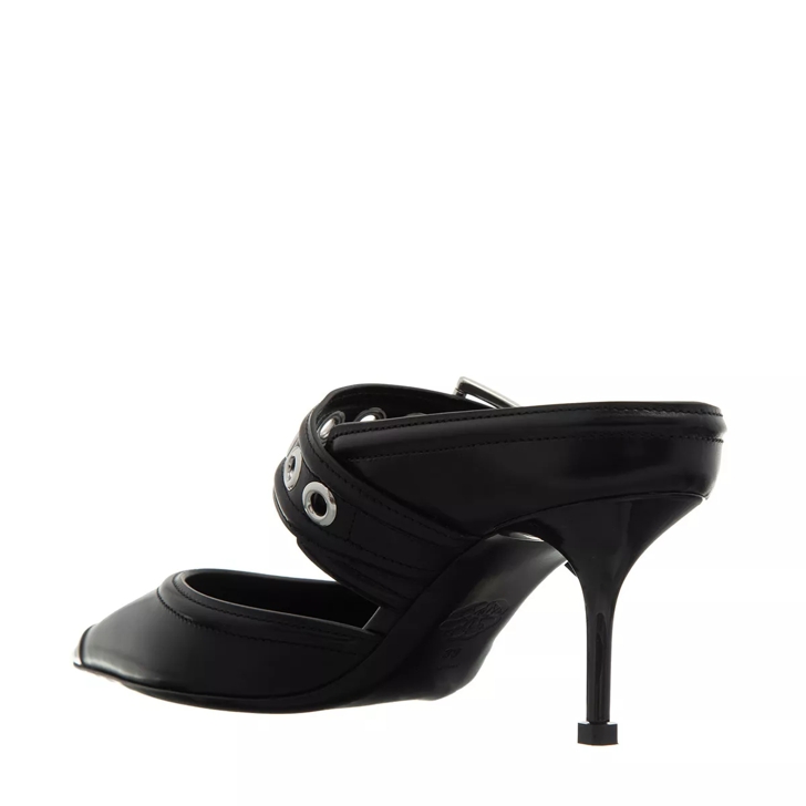 Alexander McQueen High Heels Blacksilver High Heel