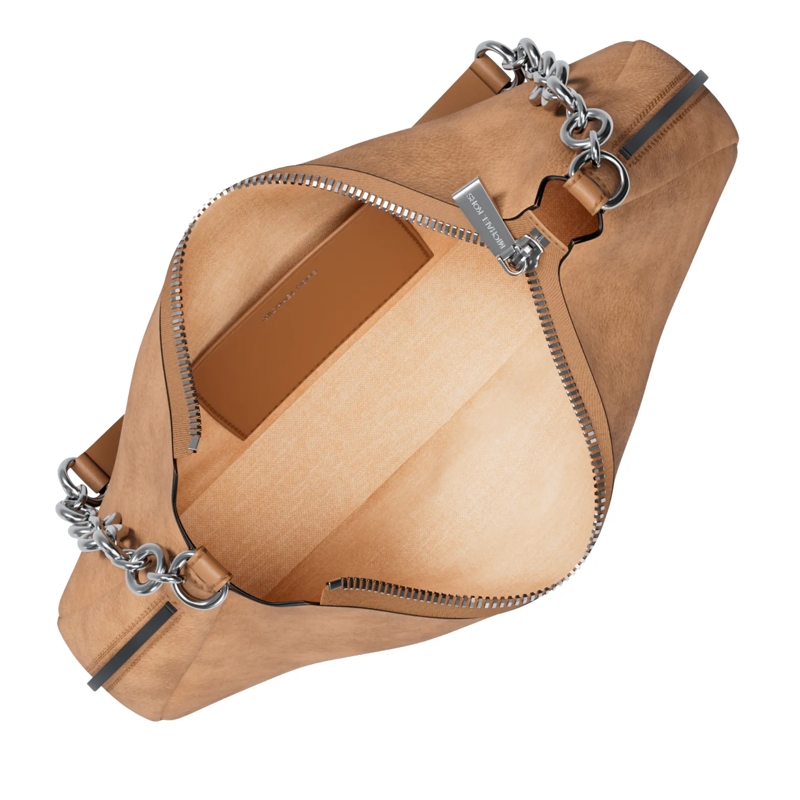 MICHAEL Michael Kors Schultertasche Md Chain Pouchette Peanut(Image 4)