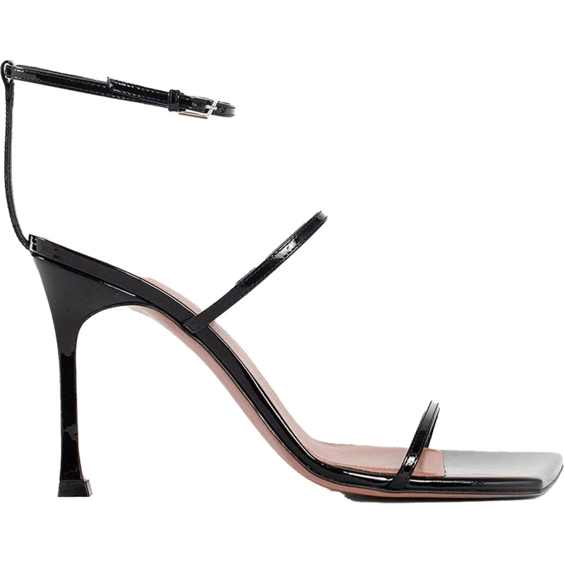 Amina Muaddi T-shirt Amina Muaddi Maya Sandals schwarz