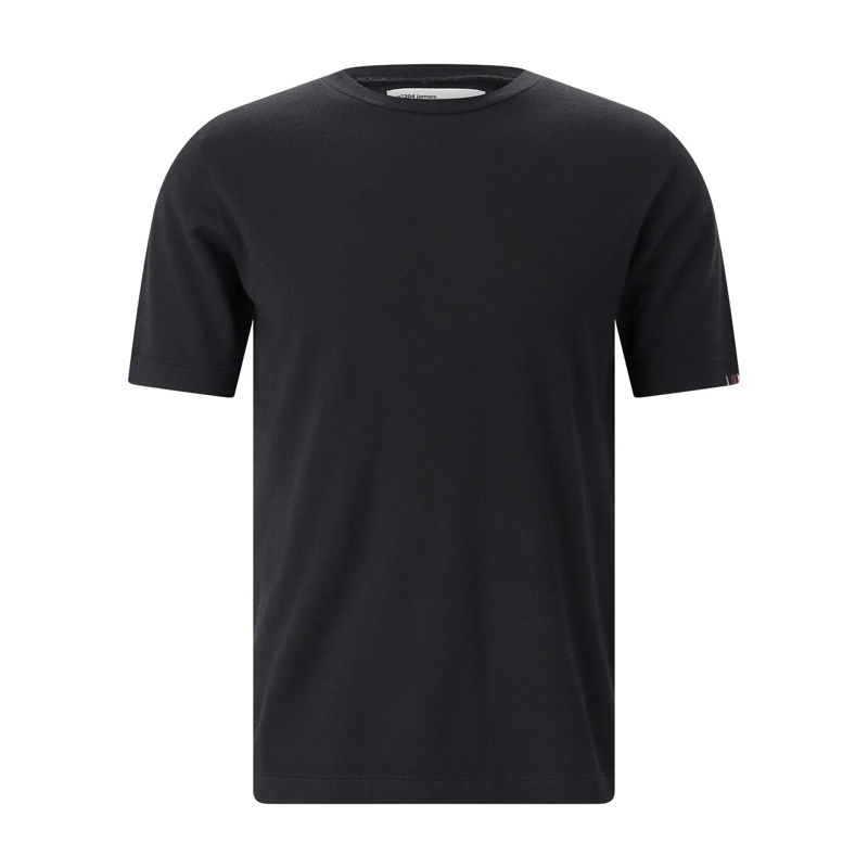 Extreme Cashmere T-shirt Shirt James aus Kaschmir-Mix schwarz
