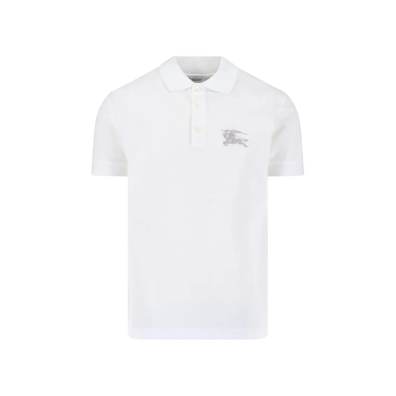 Burberry Polo shirt "Ekd" Polo Shirt In White Cotton White