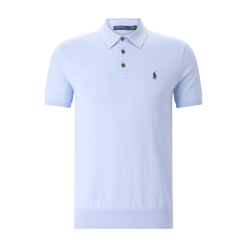 Polo Ralph Lauren Polohemd Poloshirt mit Logo blau