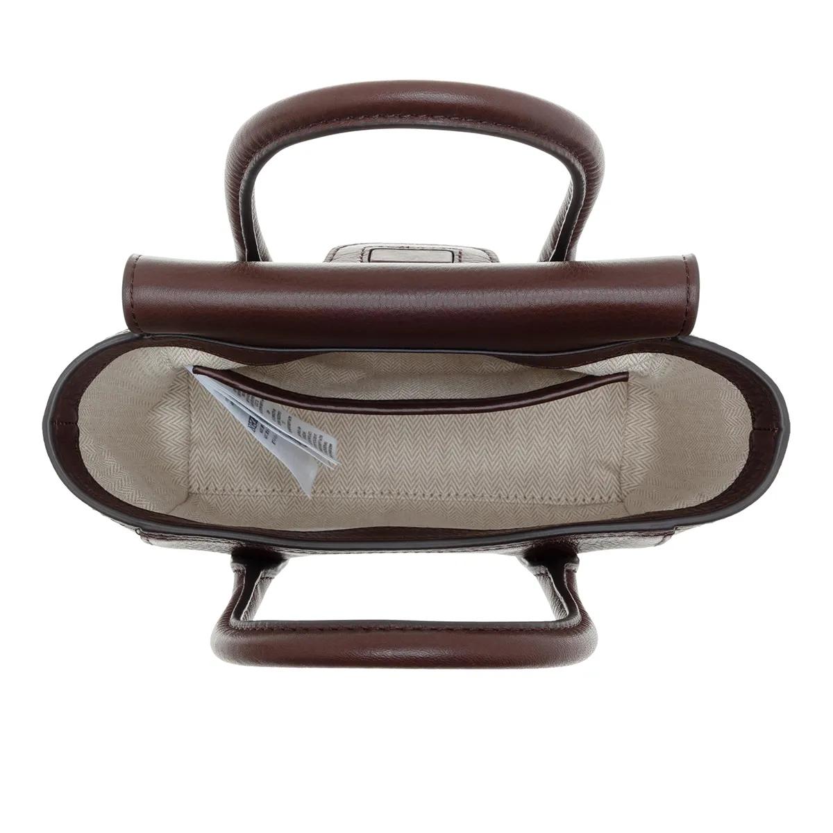 Lauren Ralph Lauren Satchels Tnnr Sm Schl-Satchel-Small in bruin