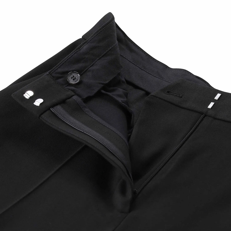 TOTEME Freizeithose Hose aus Wollmix schwarz(Image 4)