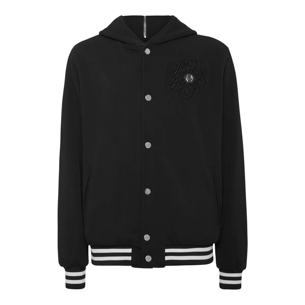 Thumbnail - Philipp Plein - Bomberjacke - Größe L - schwarz