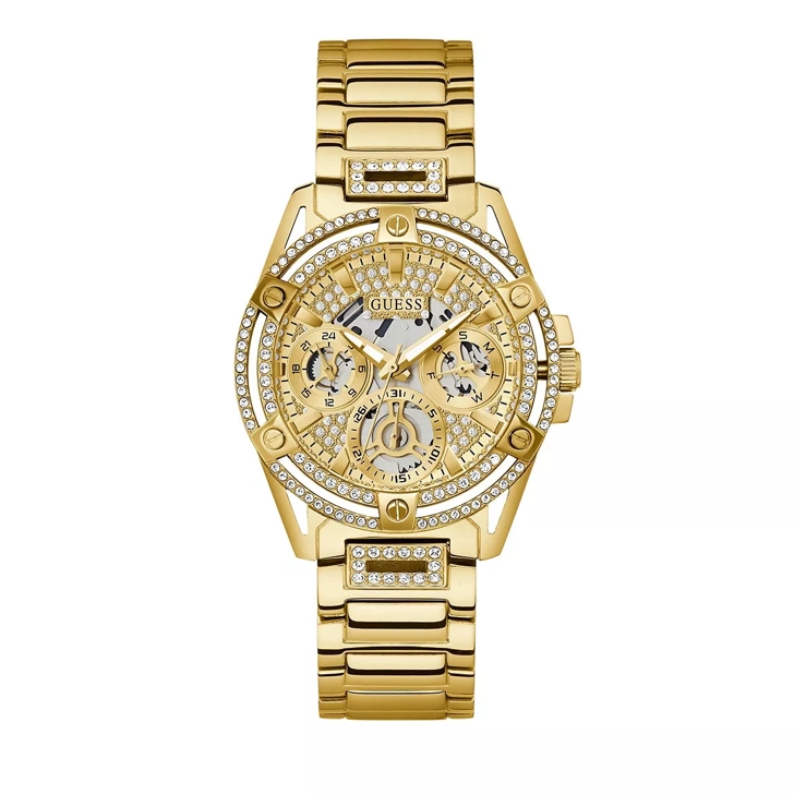 Guess Queen Ladies Gold Quartz Watch