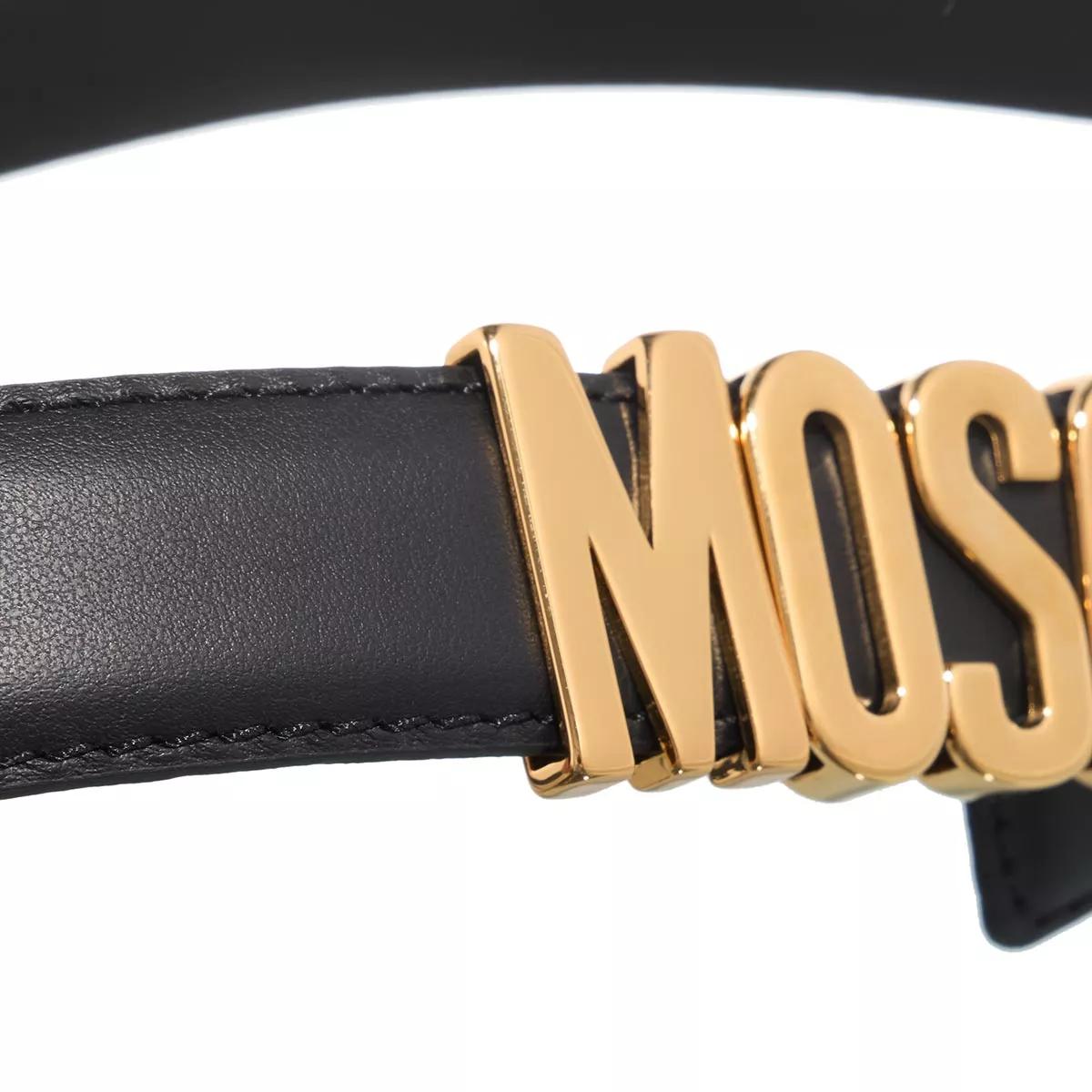 Moschino Belts Nero | Leather Belt