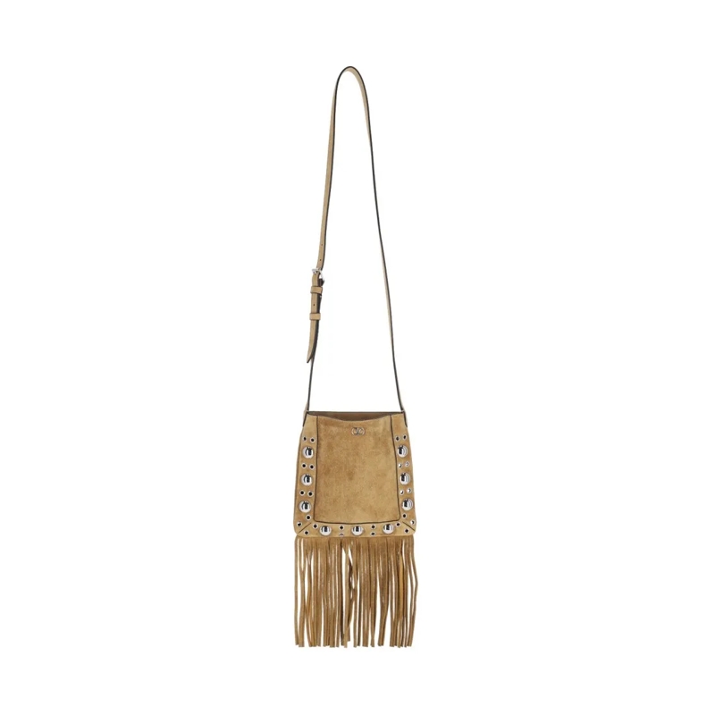Valentino Garavani Sac à bandoulière "Nellcôte" Small Shoulder Bag Beige Neutrals