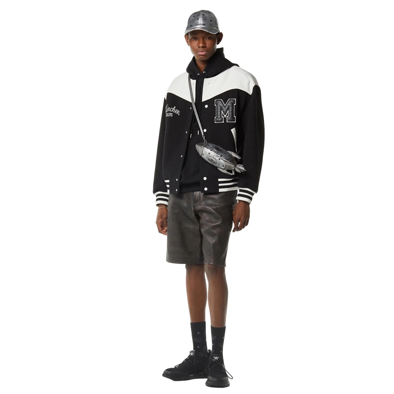 MCM Crossbody Bag Aren Vi Crossbody Sml Sv Silver(Image 5)