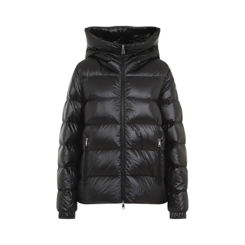 Moncler Black Biron Jacket Black Overgangsjas