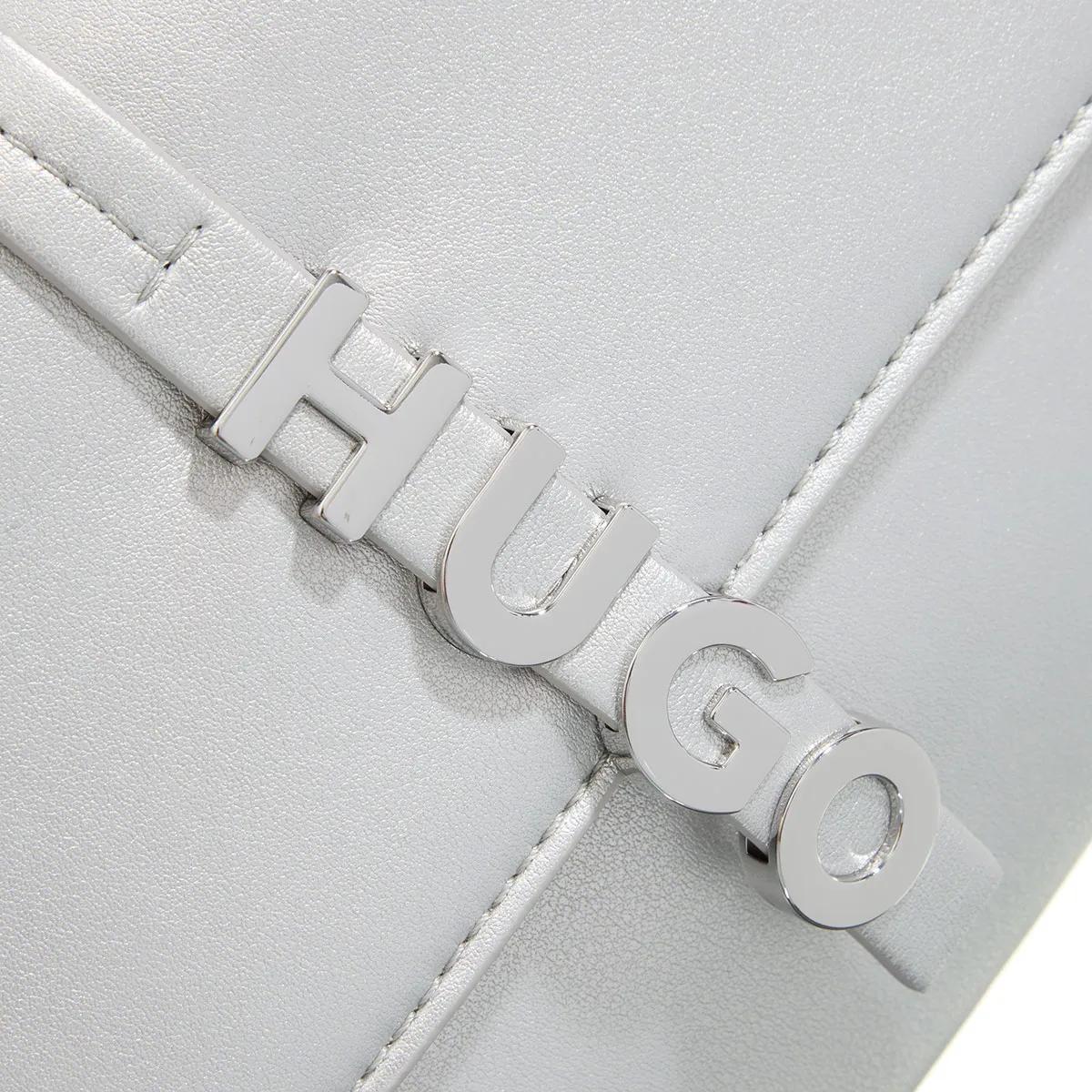HUGO Clutches Mel Clutch Chain-L in zilver