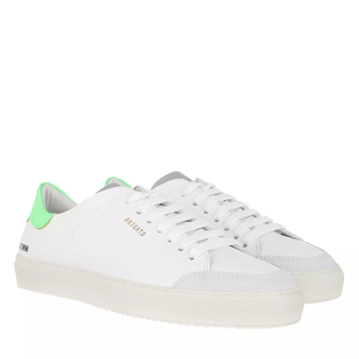 Axel Arigato Clean 90 Triple Sneakers White/Neon Green Low-Top Sneaker