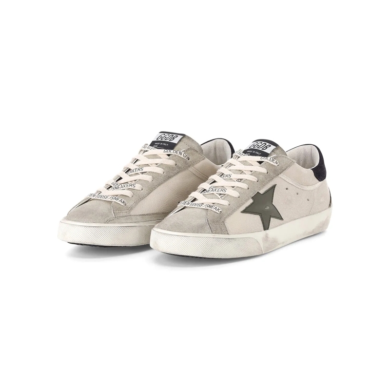 Golden Goose Low-Top-Sneaker Sneaker Super-Start Classic grau