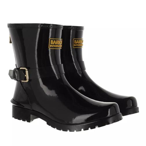 Barbour Intl Mugello Boots Black Regenstiefel