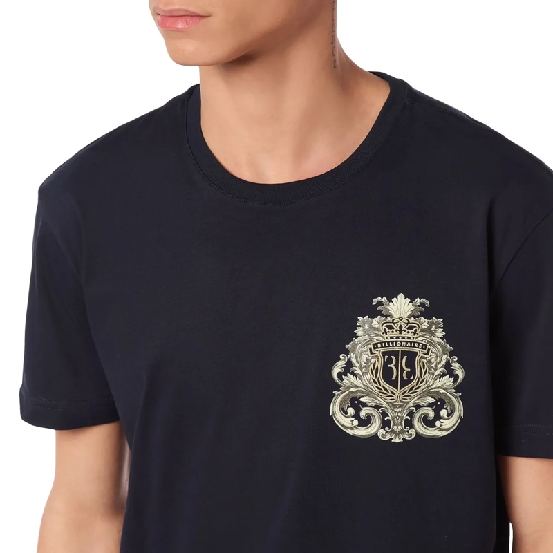 BILLIONAIRE T-Shirt T-Shirt Baroque dunkel-blau(Image 4)