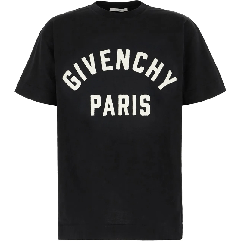 Givenchy T-shirt Black cotton t-shirt schwarz