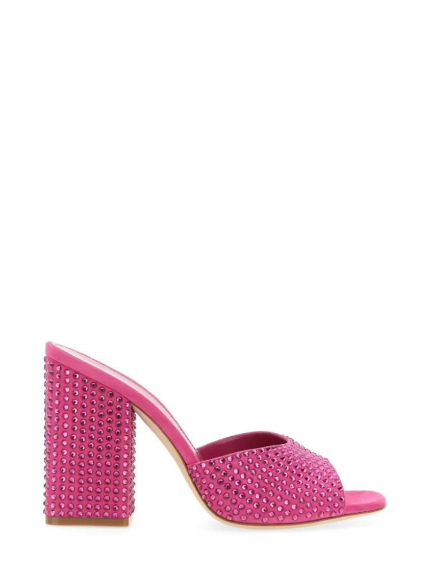 Paris Texas Mule Holly Anja Open-Toe Mules Pink | Muil