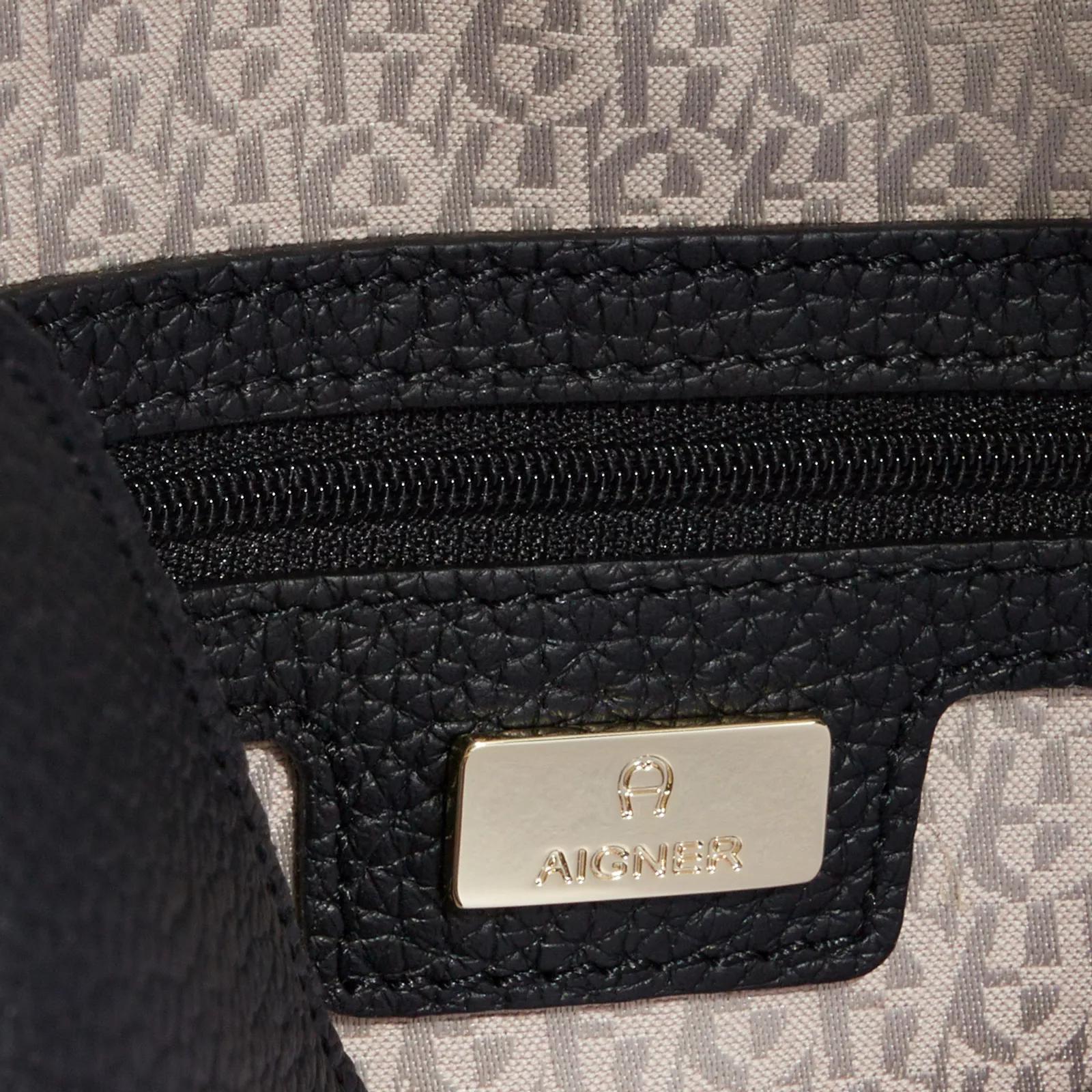 aigner Hobo bags Savannah in zwart