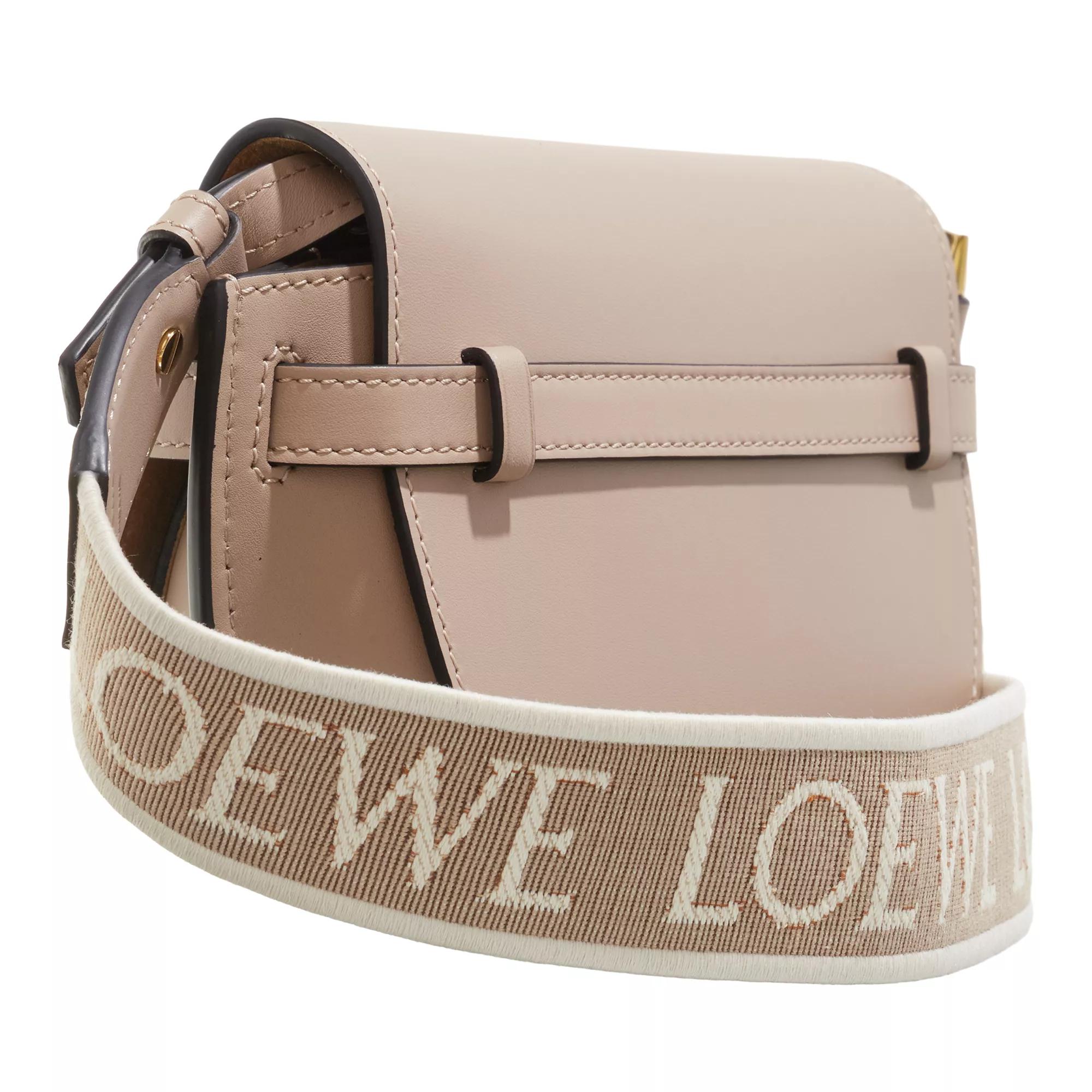 Loewe Crossbody bags Gate Dual Mini Crossbody Bag Leather in taupe