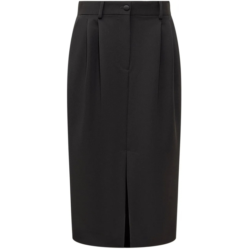 Dolce&Gabbana Jupe midi Gonna schwarz