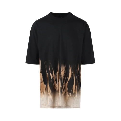 Rick Owens T-Shirts Jumbo Flame T-Shirt Black