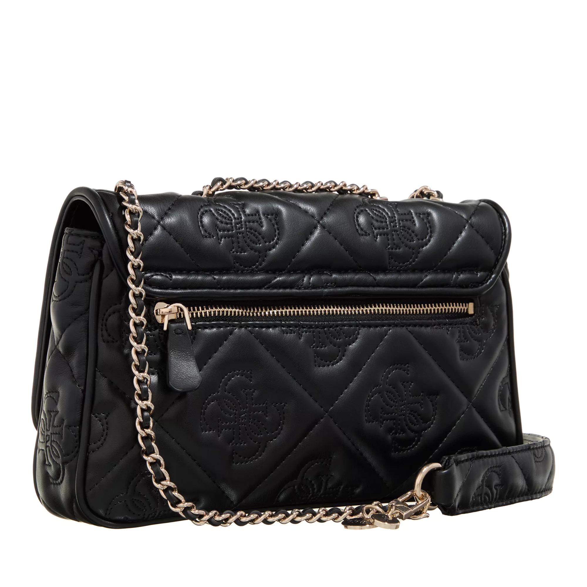 Guess Crossbody bags Marieke Convertible Xbody Flap in zwart