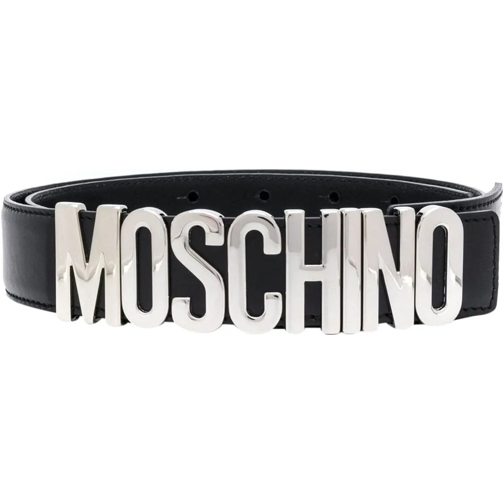 Moschino Ceinture Belts Black Black schwarz