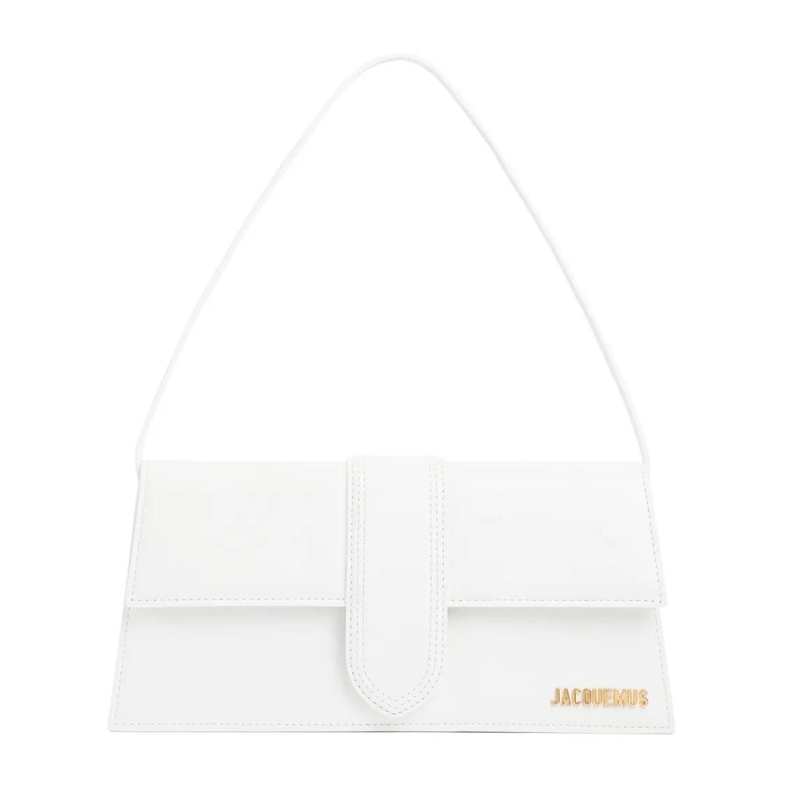 Jacquemus Shopper - Le Bambino Long Shoulder Bag - Gr. unisize - in Weiß - für Damen