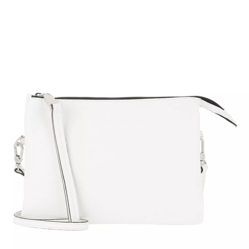 Abro Adria Leather Crossbody Bag White / Whitegold Borsetta a tracolla