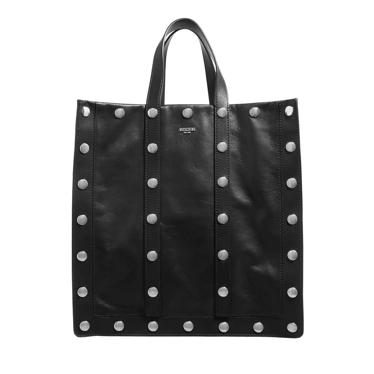 Moschino Tote - Moschino Buttons - Gr. unisize - in Schwarz - für Damen