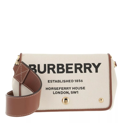 Burberry Hackberry Shoulder Crossbody Bag White/Tan Mini borsa