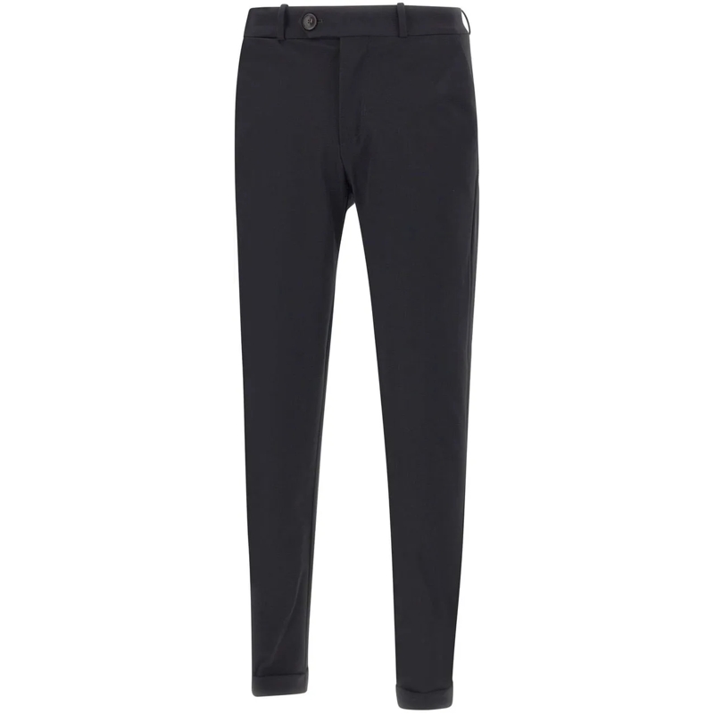 Rrd Jeans à jambe droite Trousers Black schwarz