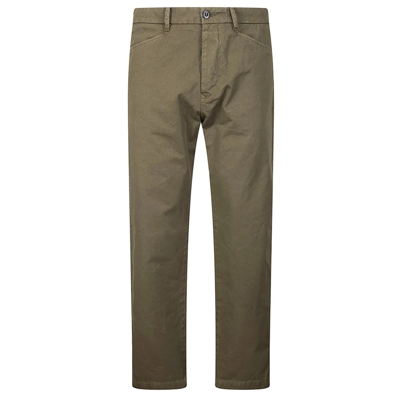 CP Company Pantalon Cotton Gabardine Regular Chino Pants Grey