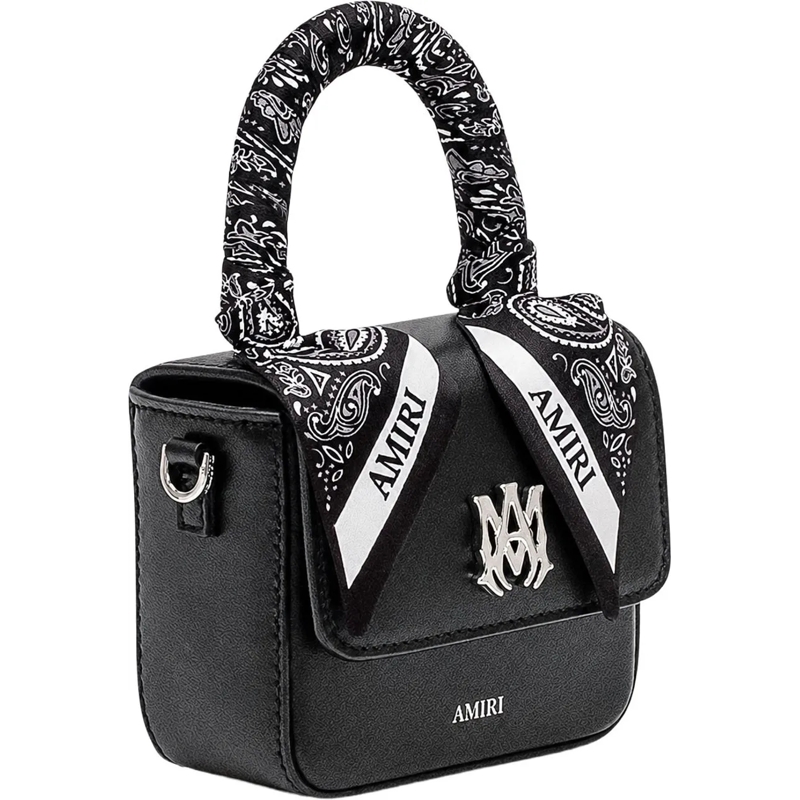 Amiri Sac à bandoulière Borsa Nano con Foulard Stampato schwarz(Image 3)