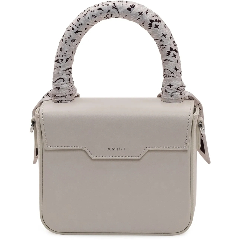 Amiri Fourre-tout Borsa Micro MA con Foulard taupe(Image 4)