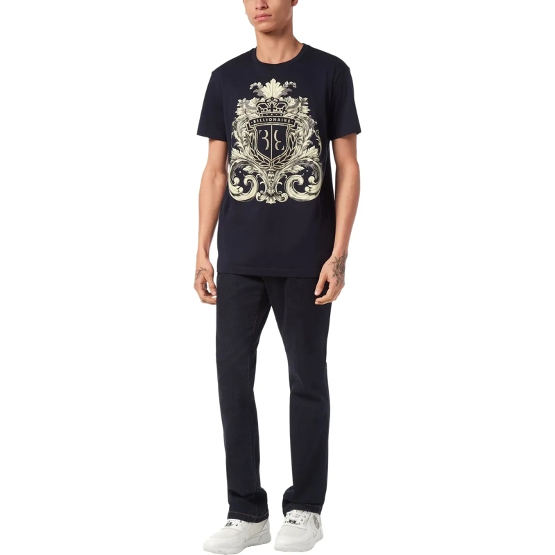 BILLIONAIRE T-Shirt T-Shirt Baroque dunkel-blau(Image 3)