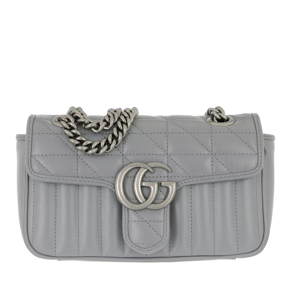 Grey store gucci purse