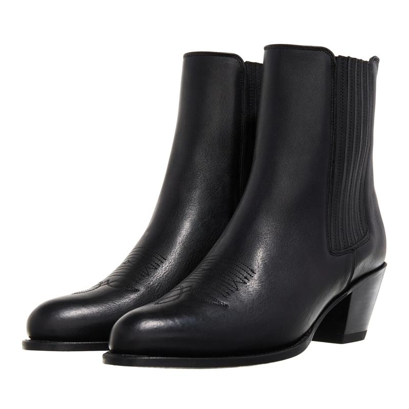 Polo Ralph Lauren Cowboy Boots P Chls Wstrn-Boots-Mid Boot Black(Image 3)